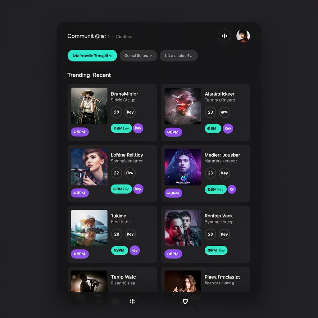 Using the Community Feed screenshot